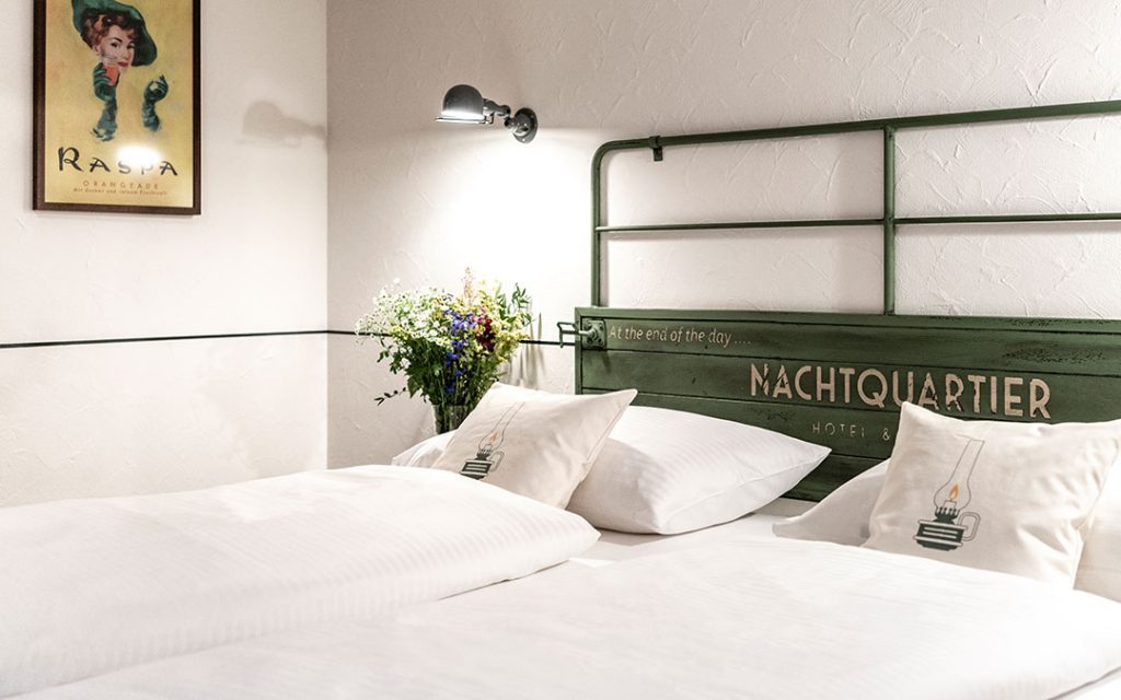 Hotel Nachtquartier Neustadt a.d. Aisch - Zimmer S Bettsituation